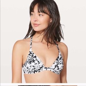 Lululemon Deep Sea Top Efflorescent White Black